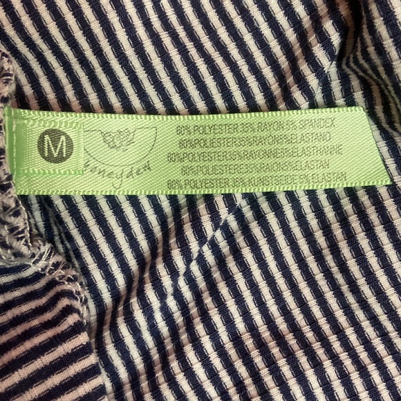 NWT Honeydew Intimates pajama set sz M Starry Sky Stripe - Picture 9 of 9